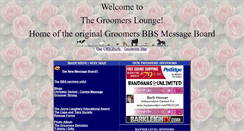 Desktop Screenshot of groomerslounge.com